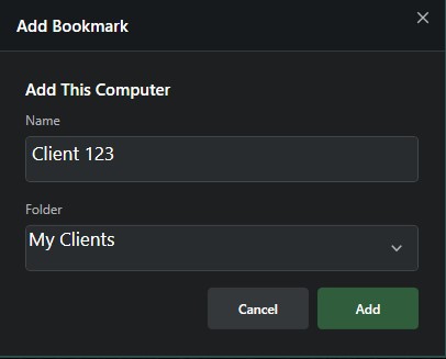 Client Remote Desktop Application