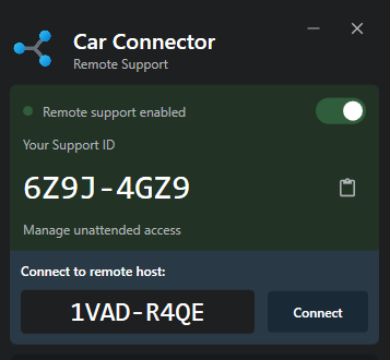 Remote Desktop Application