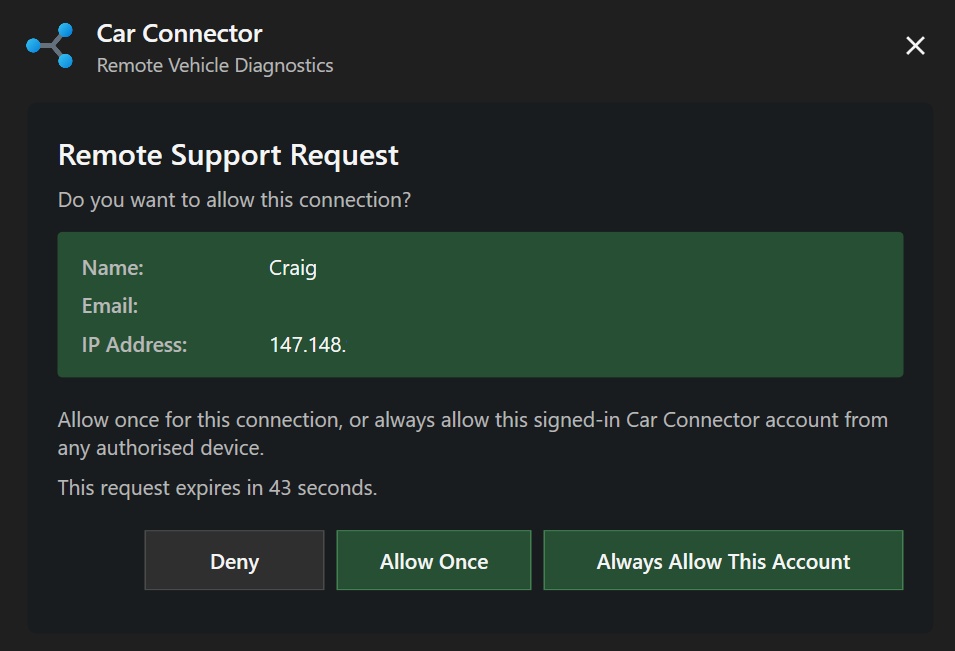 Client Remote Desktop Application